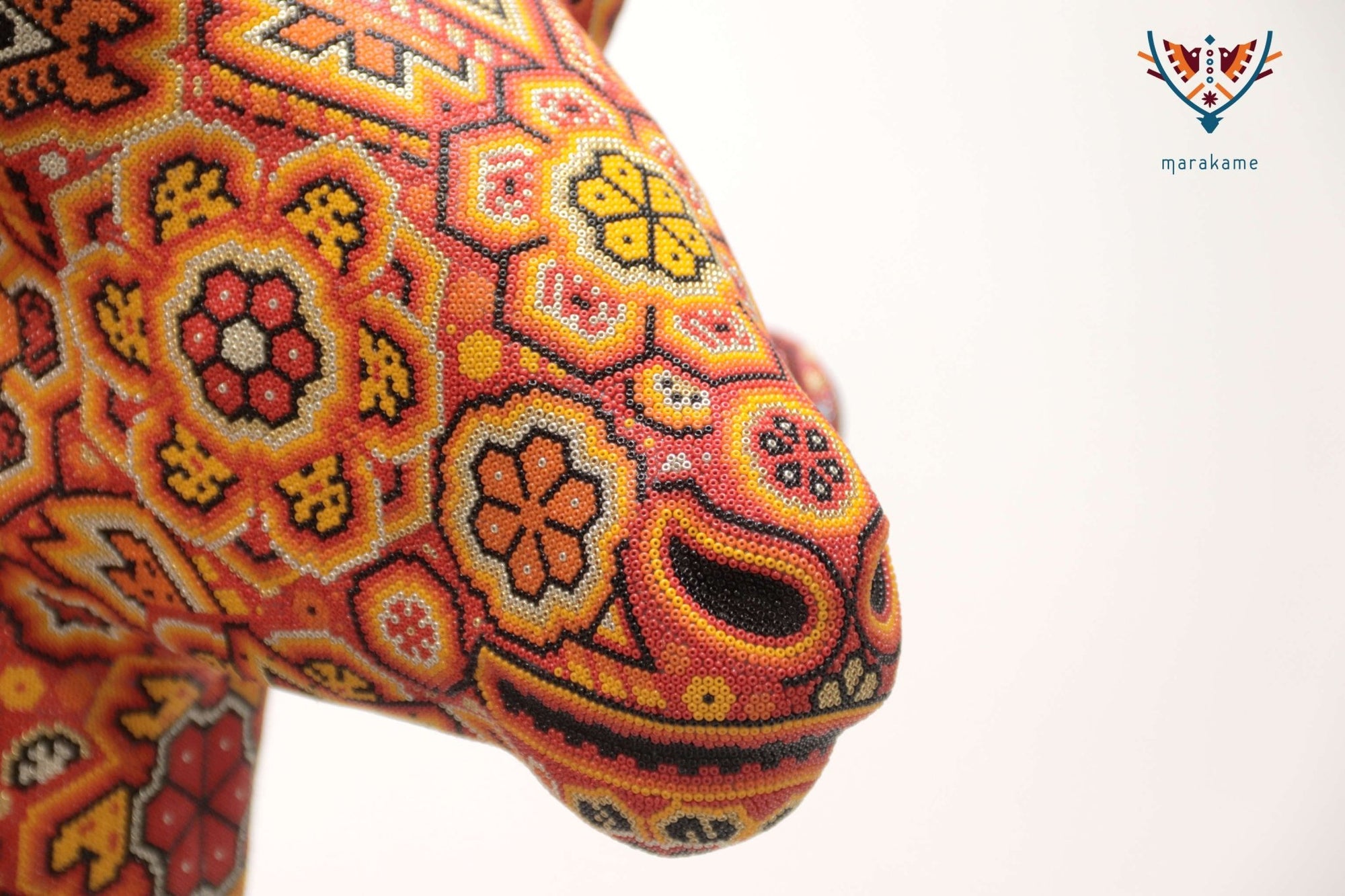 Sculpture - Kaka+yari +wiyame - Guardian of the mountain - Wixárika Bighorn Sheep - Marakame Art