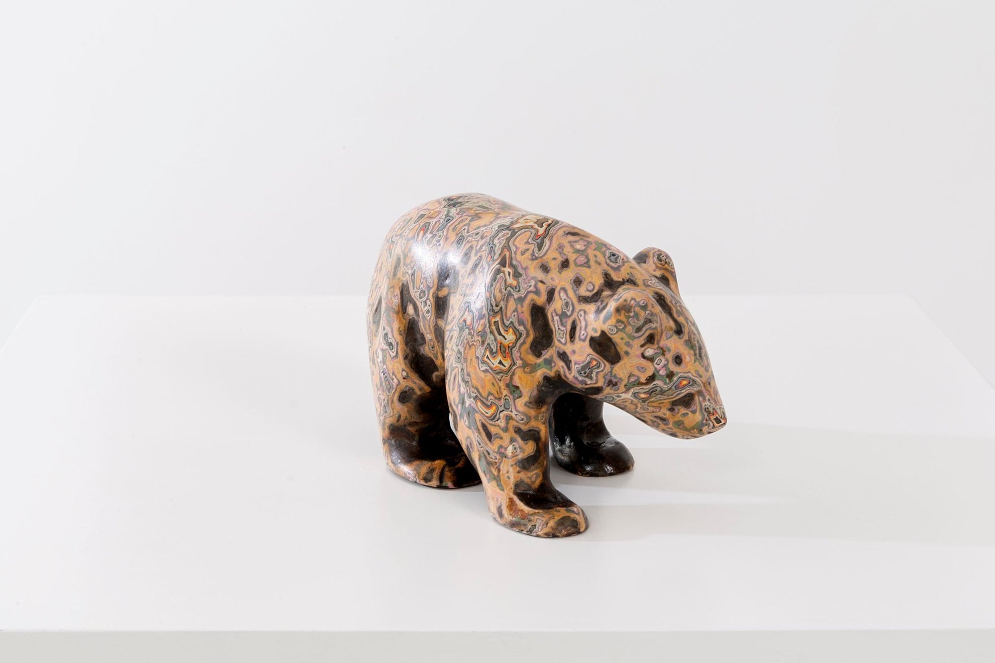 Bär mit Innenfarben - 2021 - 2024 - Preis prüfen - Huichol Art - Marakame