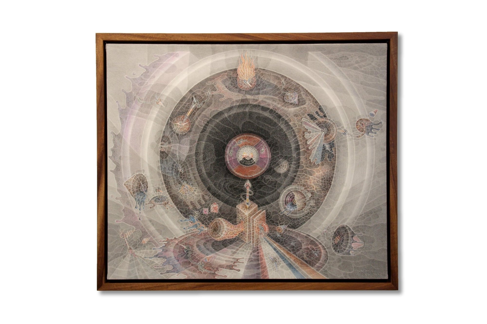 Presale - Dalam lingkaran - Huichol Art - Marakame