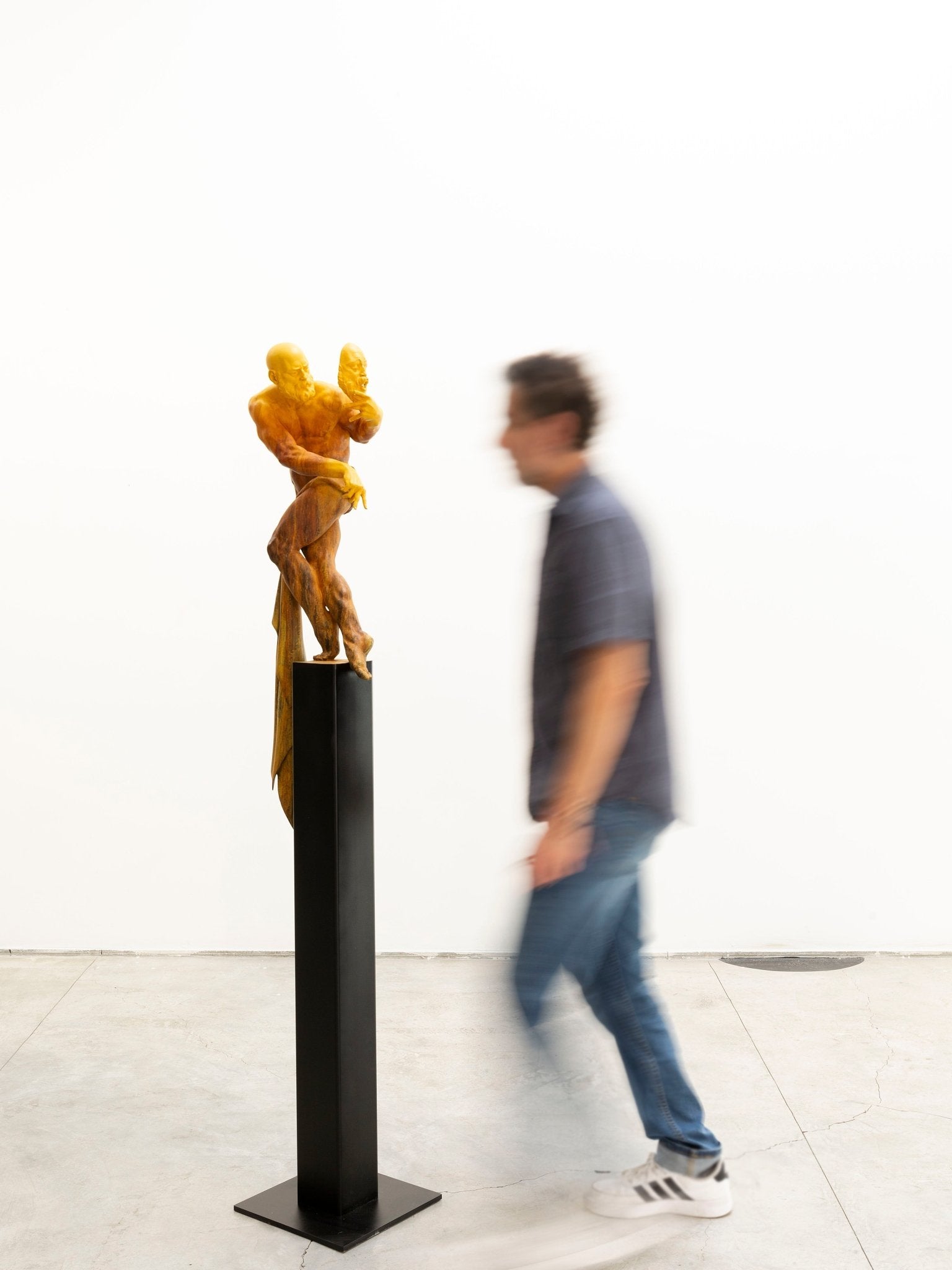 Preventa - Escultura Bifronte - Bronce P/A - Consultar precio - Arte Huichol - Marakame