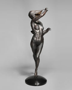 Vorverkauf – Nachtskulptur – Bronze 3/8 – Huichol Art – Marakame