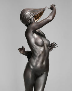 Vorverkauf – Nachtskulptur – Bronze 3/8 – Huichol Art – Marakame