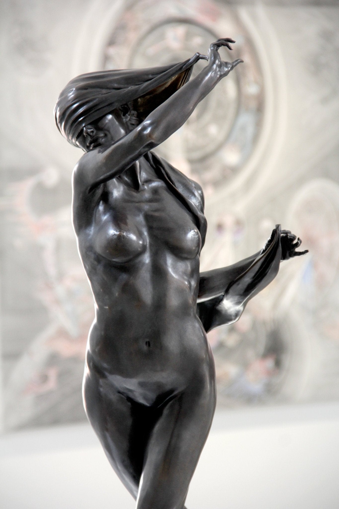 Vorverkauf – Nachtskulptur – Bronze 3/8 – Huichol Art – Marakame