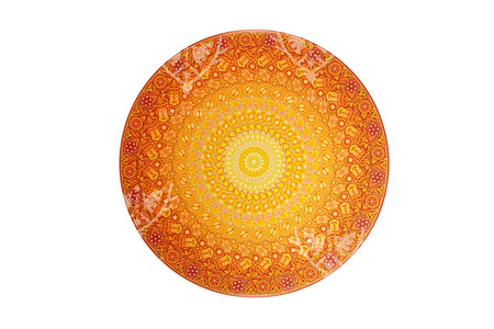 Tawexika Our Father Sun - 30 x 30 cm. - 12 x 12 in. - 01/10 - Huichol Art - Marakame