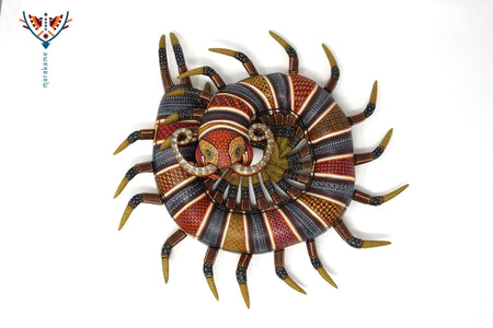 Alebrie Centipede - Nagande - Huichol-Kunst - Marakame