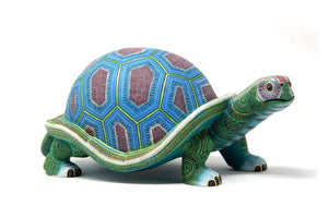 Alebrie - Tortue - Art Huichol - Marakame