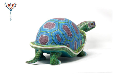 Alebrie - Turtle - Huichol Art - Marakame