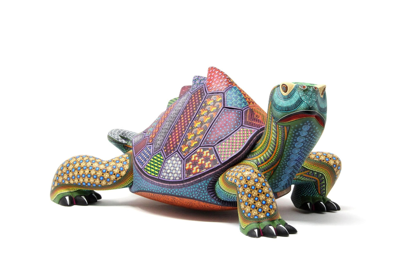 Alebrije Tortuga - Nanene - Arte Huichol - Marakame