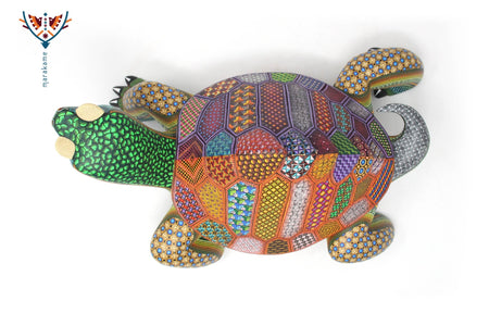Alebrie Turtle - Nanene - Huichol Art - Marakame