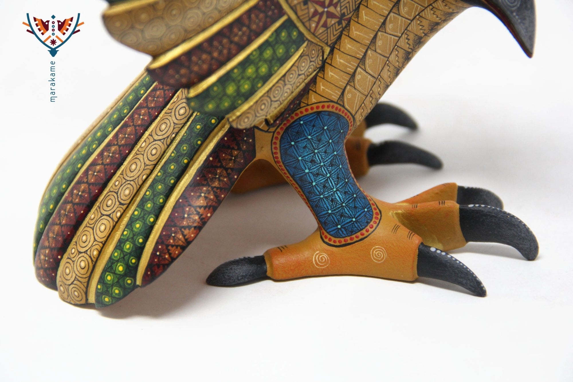 Alebrije Aguila - Bisiá - Arte Huichol - Marakame