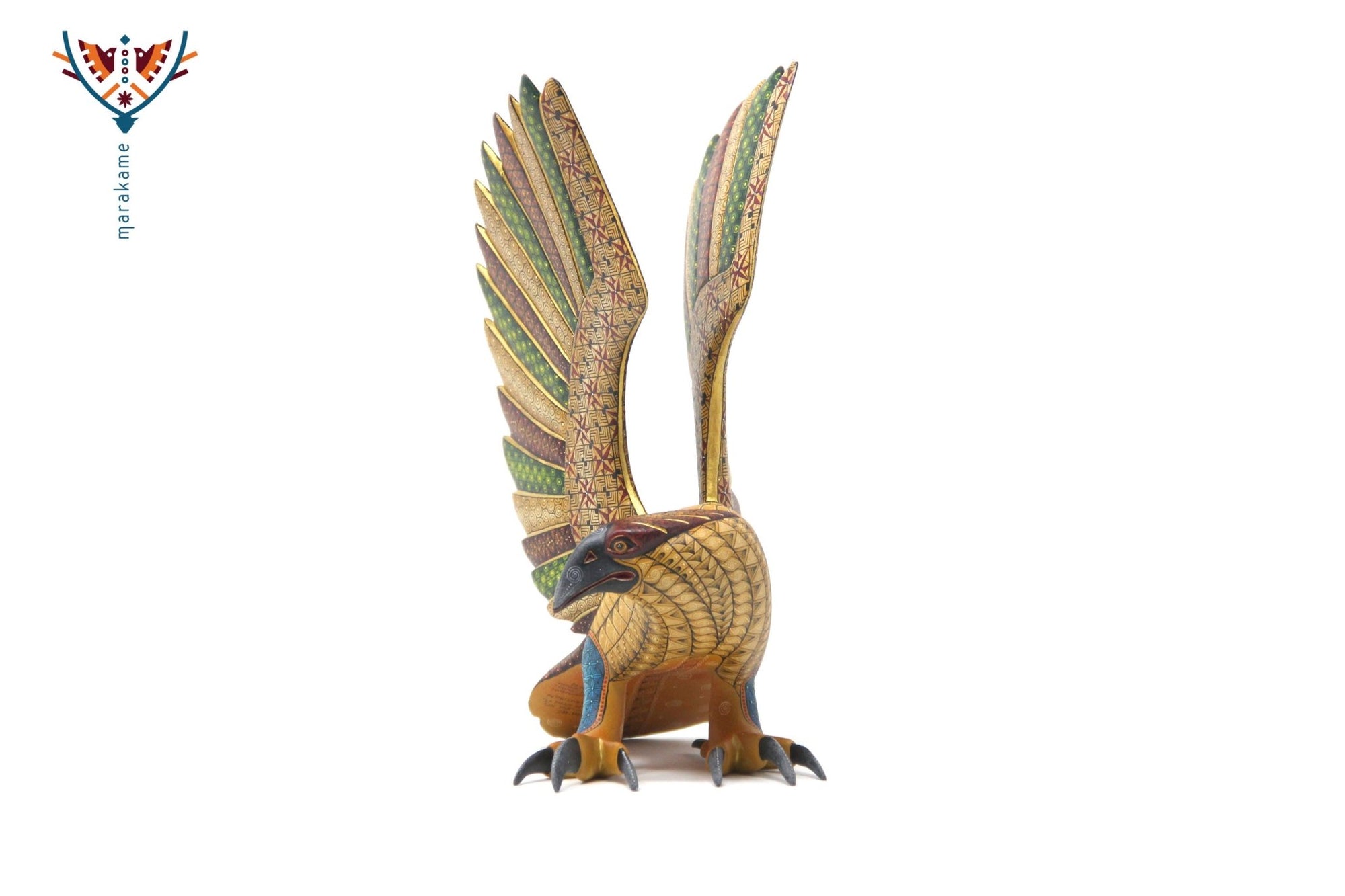 Alebrije Aguila - Bisiá - Arte Huichol - Marakame