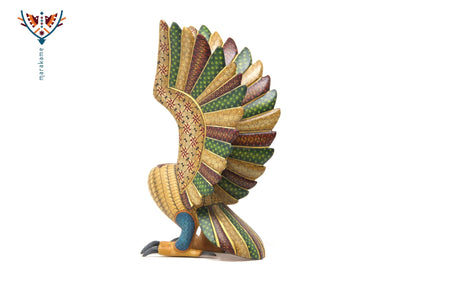 Alebrije Aguila - Bisiá - Arte Huichol - Marakame