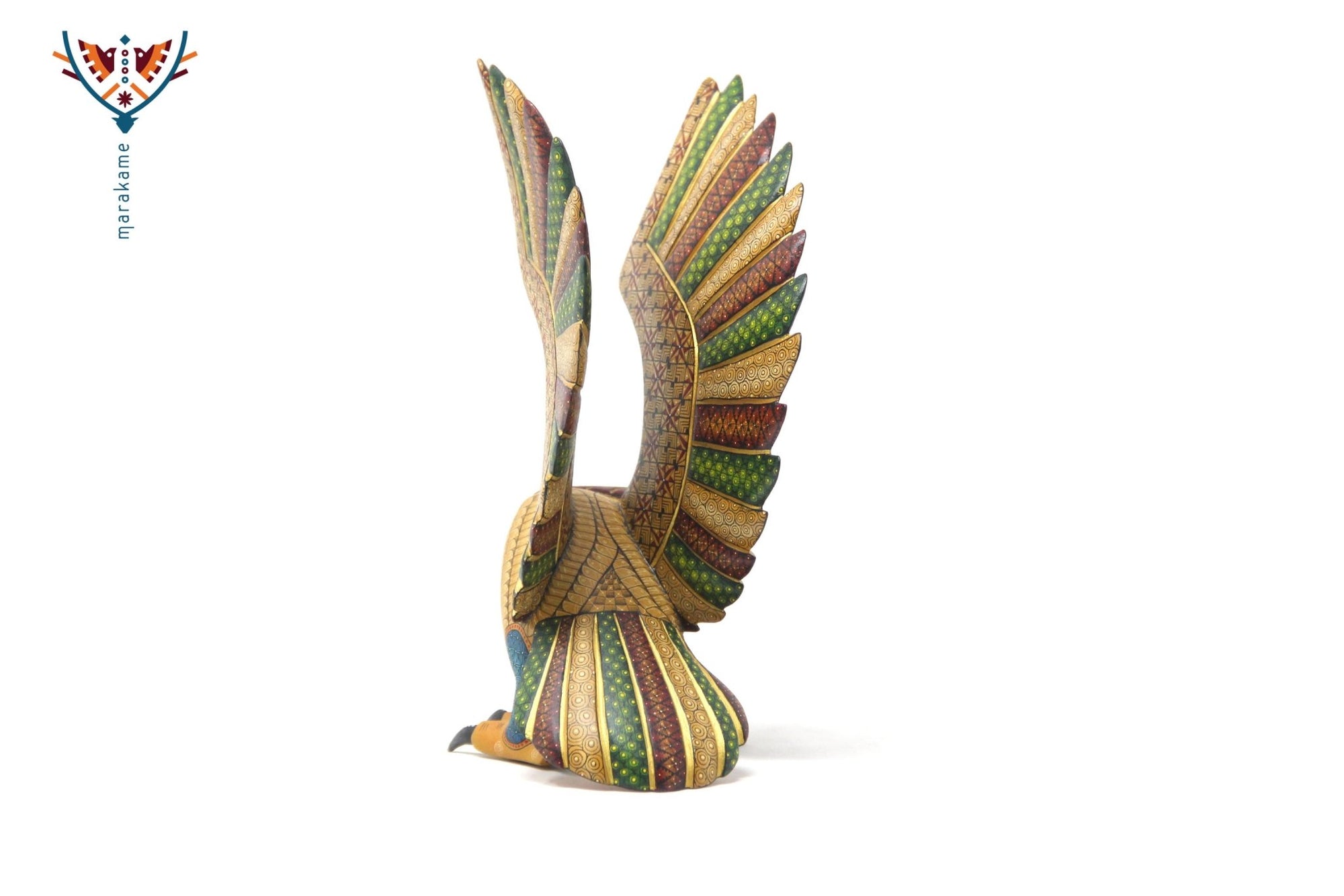 Alebrije Aguila - Bisiá - Arte Huichol - Marakame