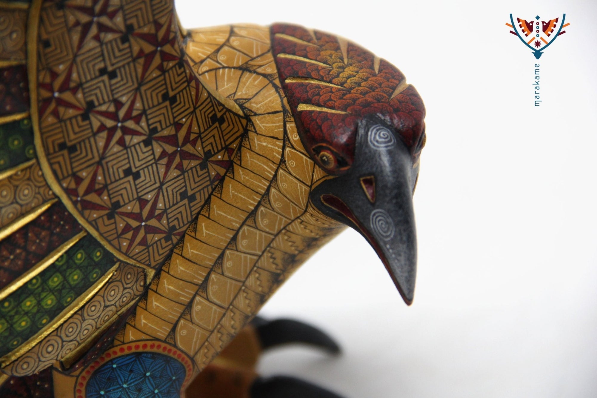 Alebrije Aguila - Bisiá - Arte Huichol - Marakame