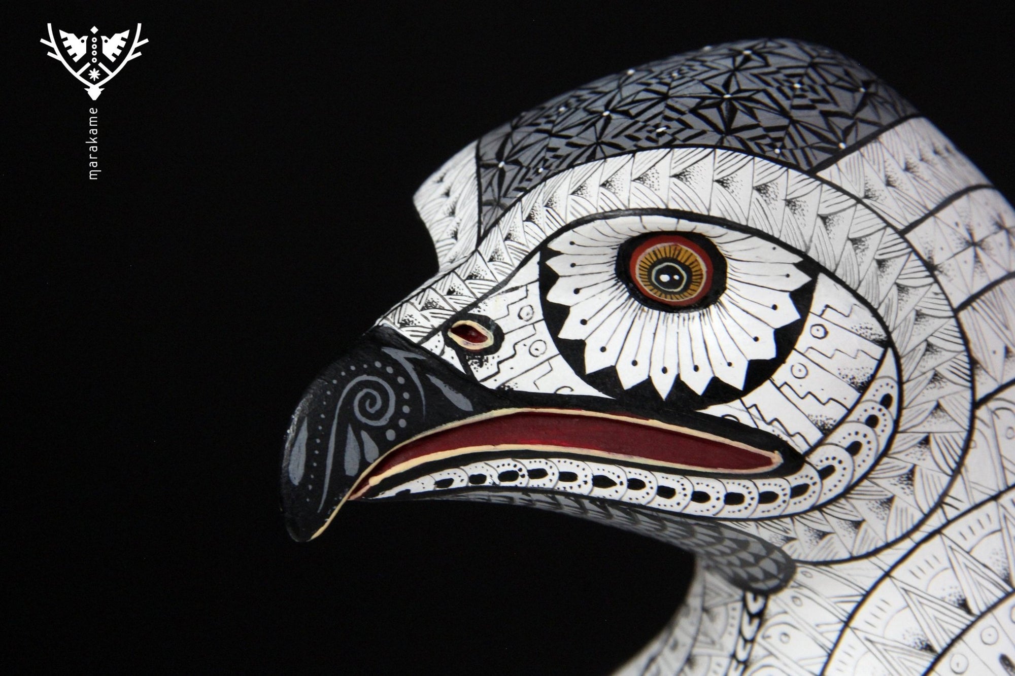 Alebrije - Ave - Arte Huichol - Marakame