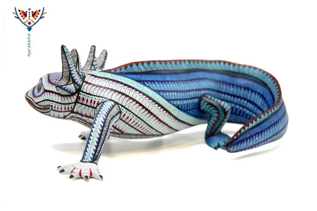 Alebrije - Axolotl - Huichol Art - マラカメ