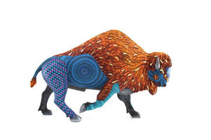 Alebrije - Bison - Huichol Kunst - Marakame