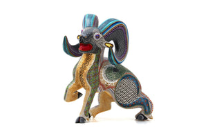 Alebrije - Borrego Cimarrón - Arte Huichol - Marakame