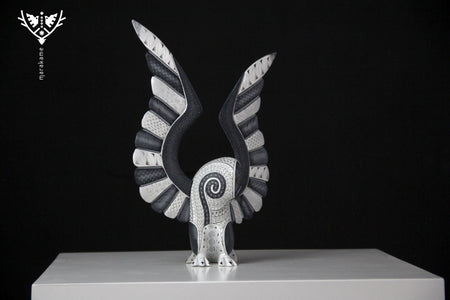 Owl Alebrije - Dam do' - Huichol Art - Marakame