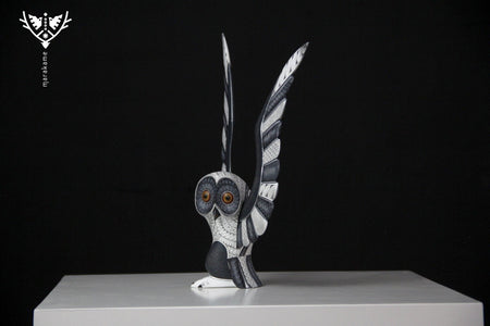 Owl Alebrije - Dam do' - Huichol Art - Marakame