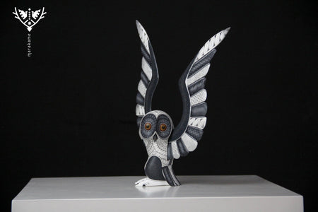 Owl Alebrije - Dam do' - Huichol Art - Marakame