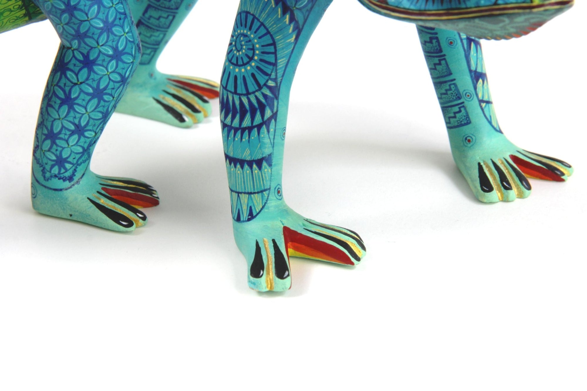 Alebrije - Chameleon - Huichol Art - Marakame