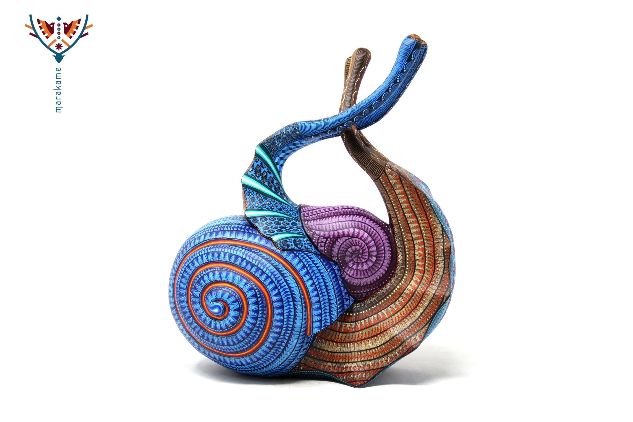 Alebrije - Schnecken - Huichol Art - Marakame