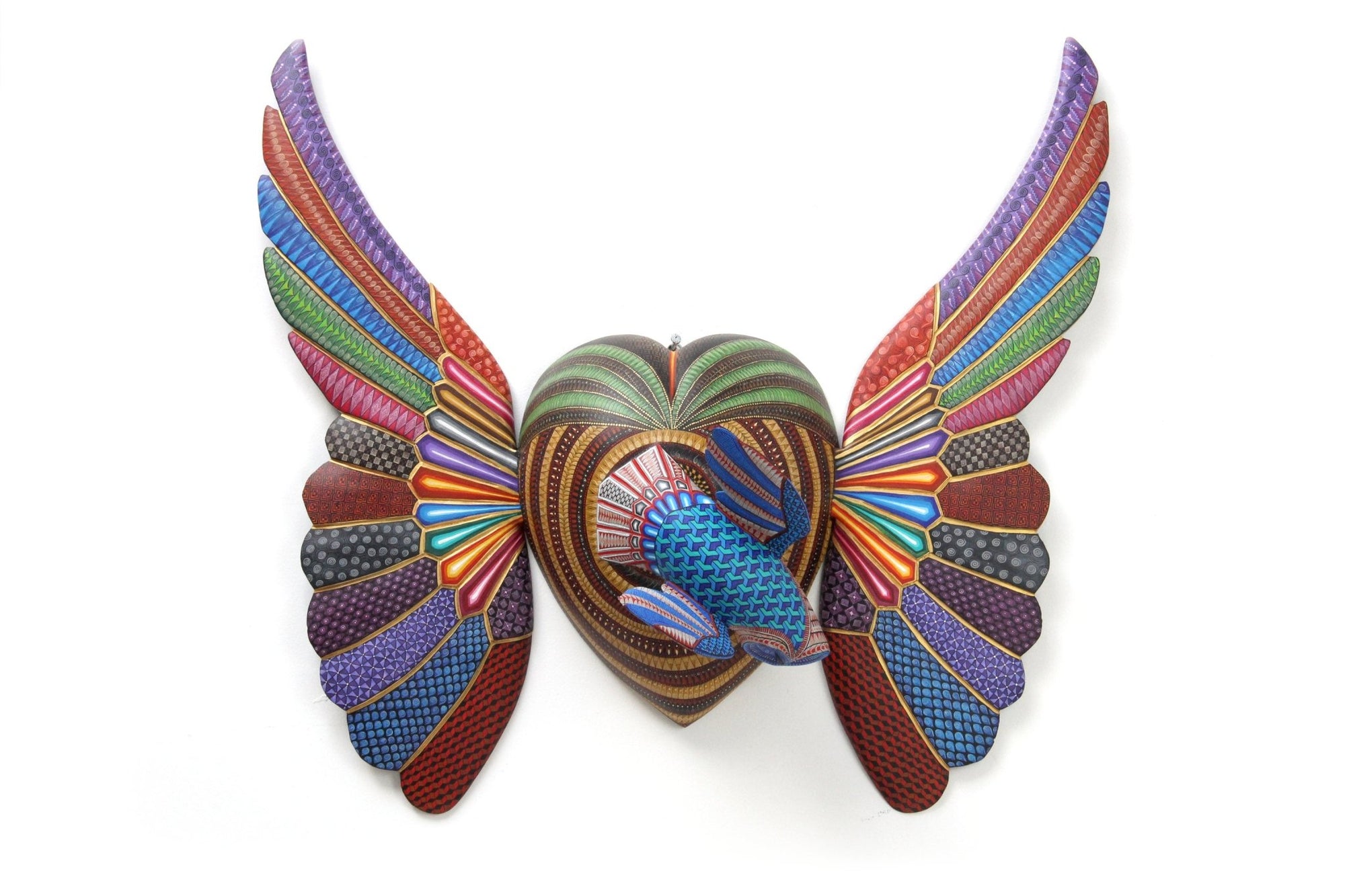 Owl Heart Alebrije - Dam Ladxido' - Huichol Art - Marakame