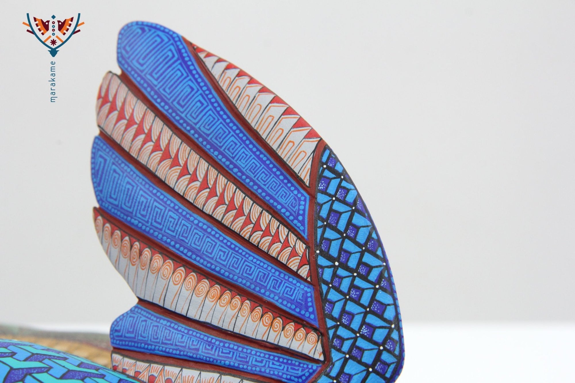 Owl Heart Alebrije - Dam Ladxido' - Huichol Art - Marakame