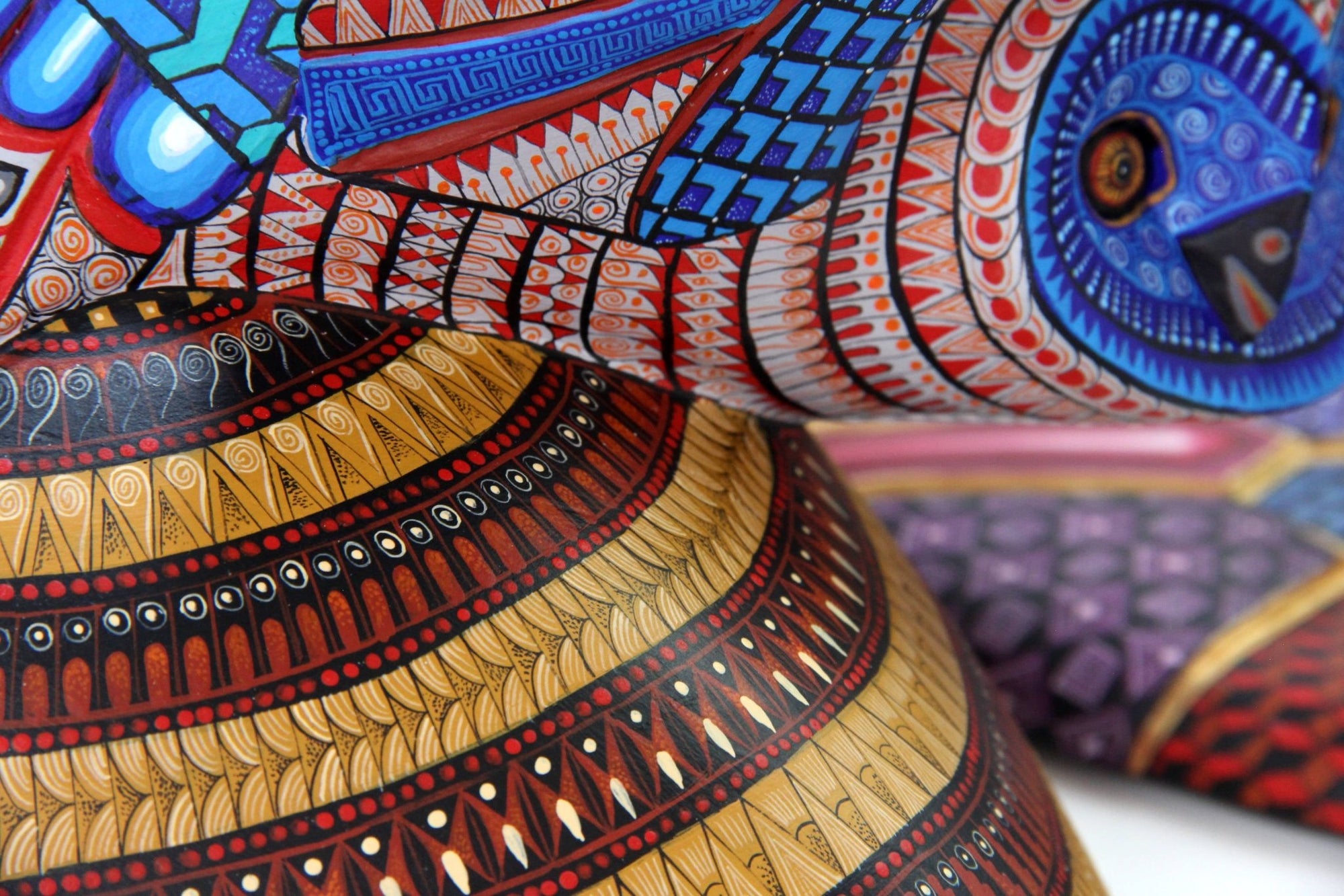 Owl Heart Alebrije - Dam Ladxido' - Huichol Art - Marakame