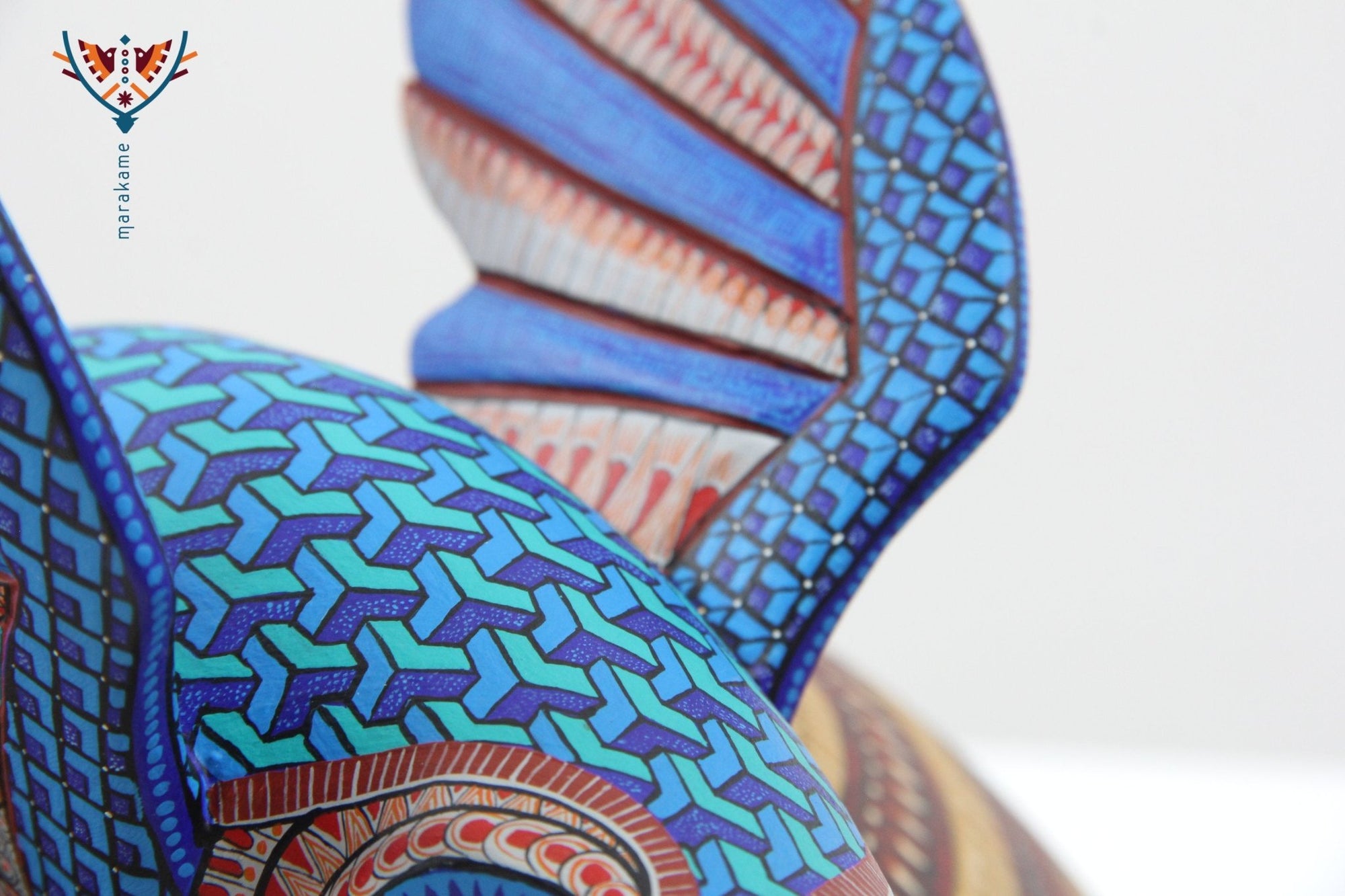 Owl Heart Alebrije - Dam Ladxido' - Huichol Art - Marakame