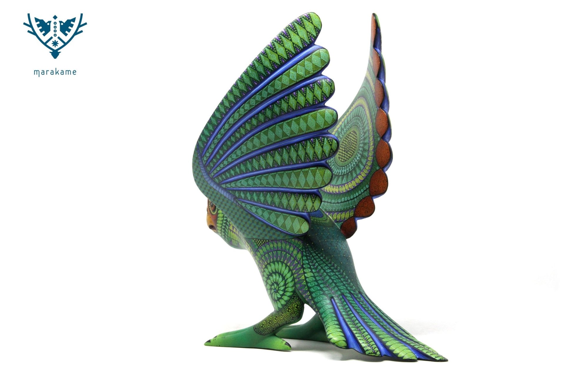 Alebrije - Parrot - Huichol Art - Marakame