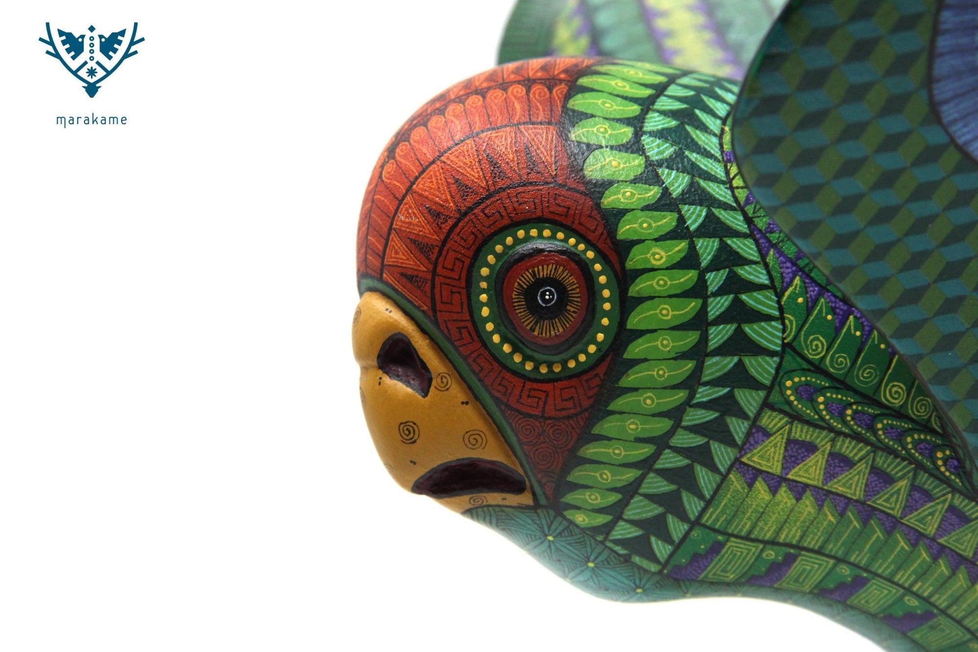 Alebrije - Parrot - Huichol Art - Marakame