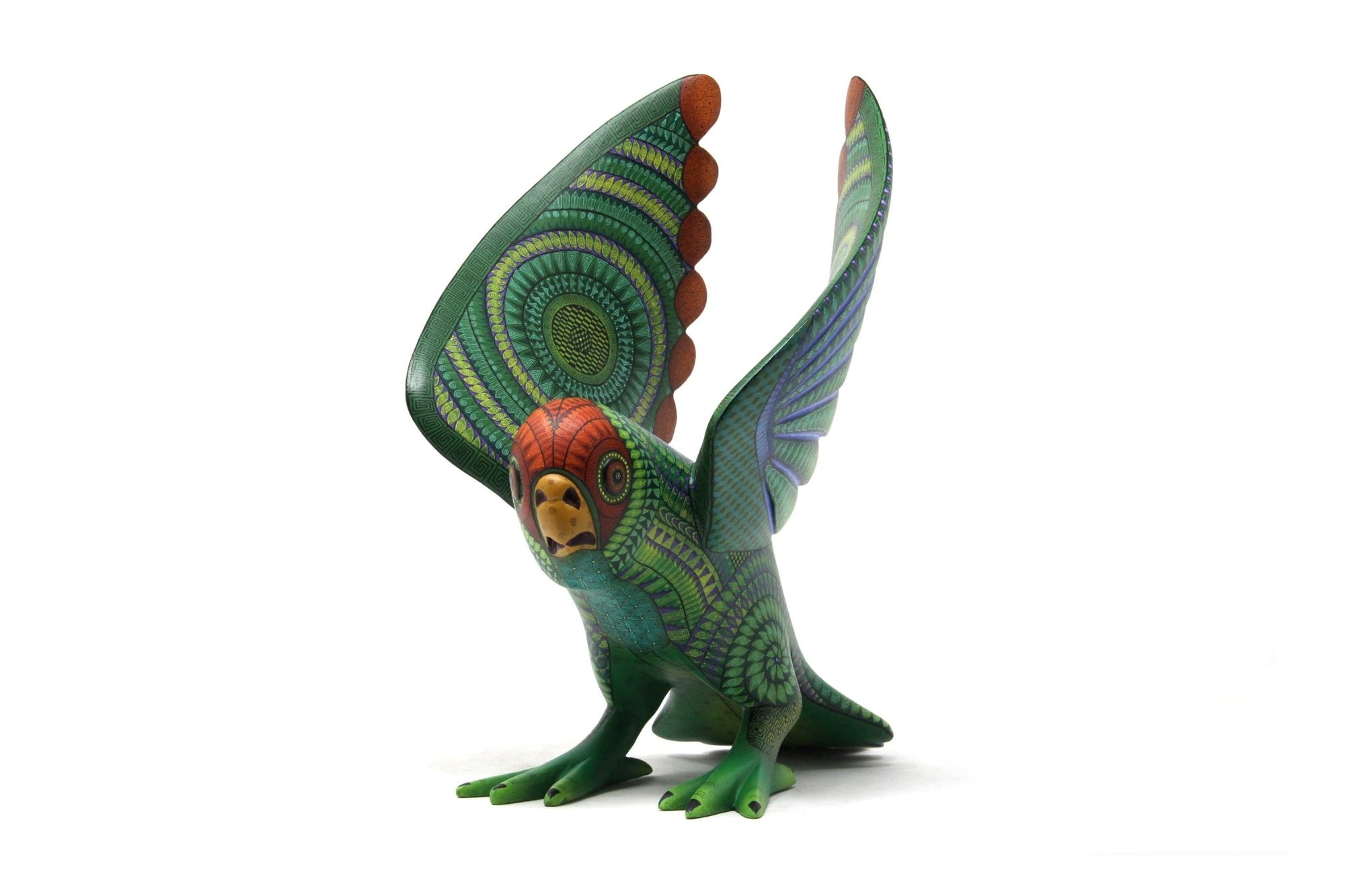 Alebrije - Parrot - Huichol Art - Marakame