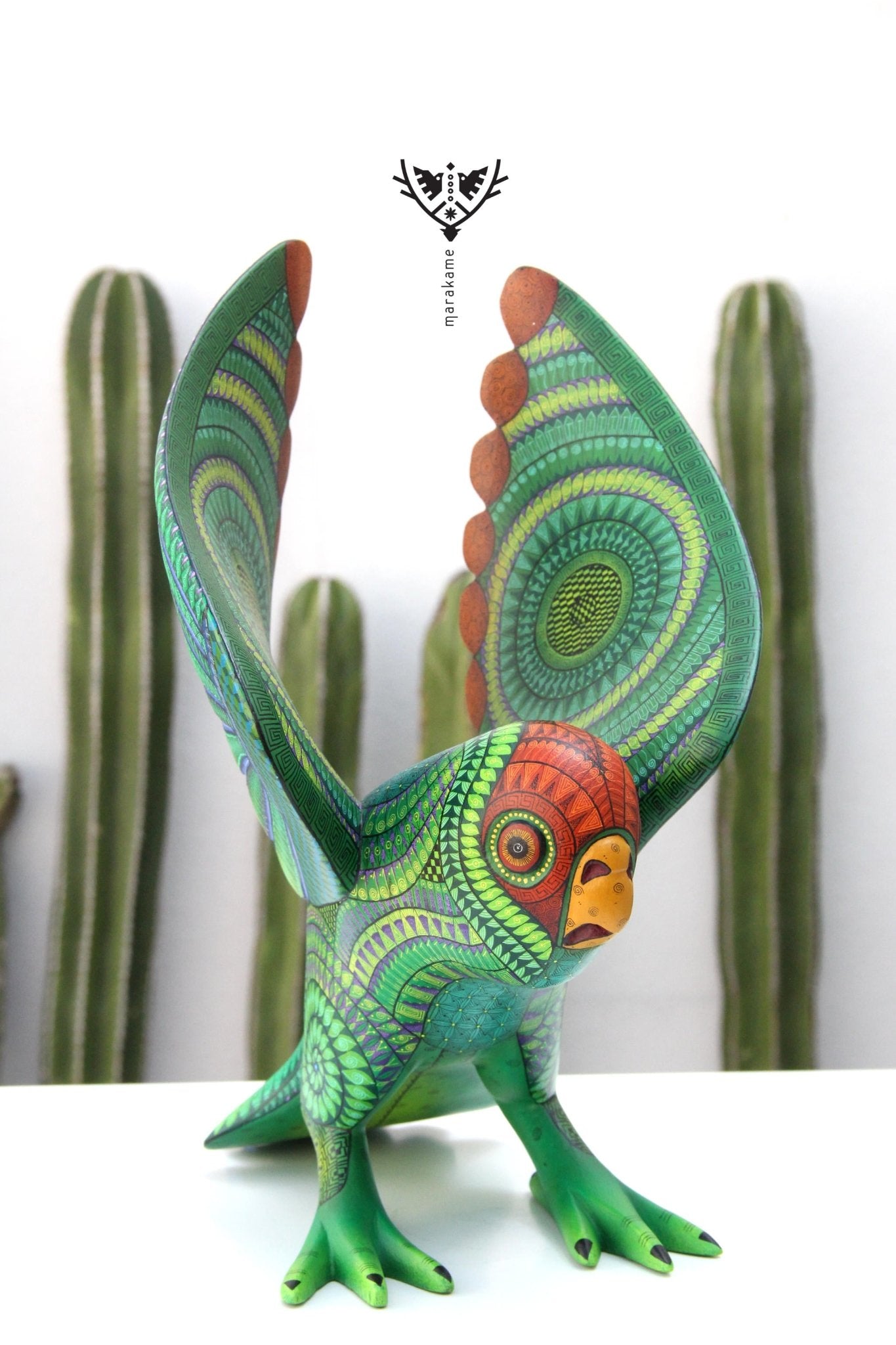 Alebrije - Parrot - Huichol Art - Marakame