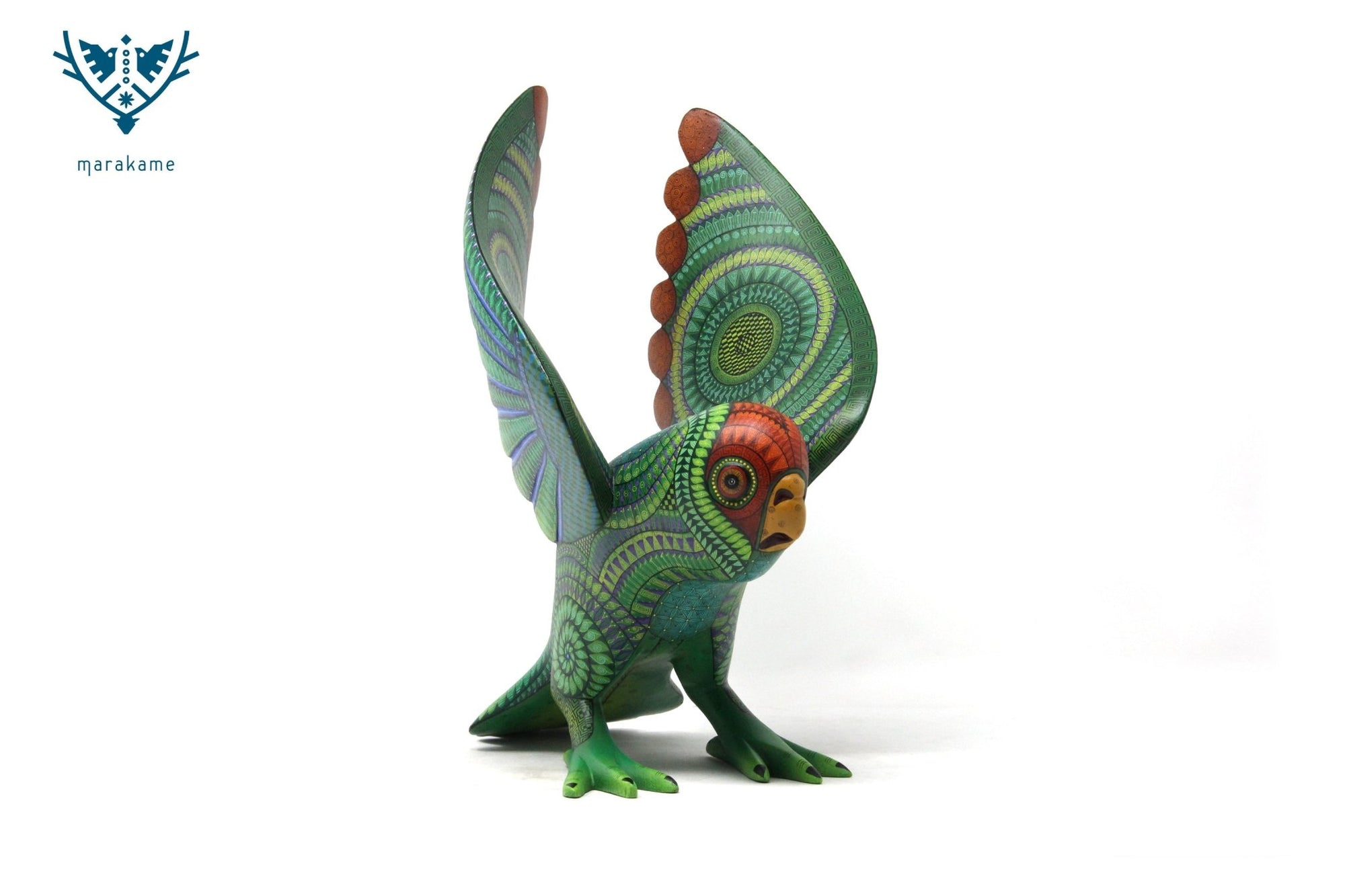 Alebrije - Parrot - Huichol Art - Marakame