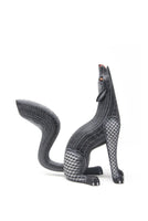 Alebrije - Black Coyote - Huichol Art - Marakame