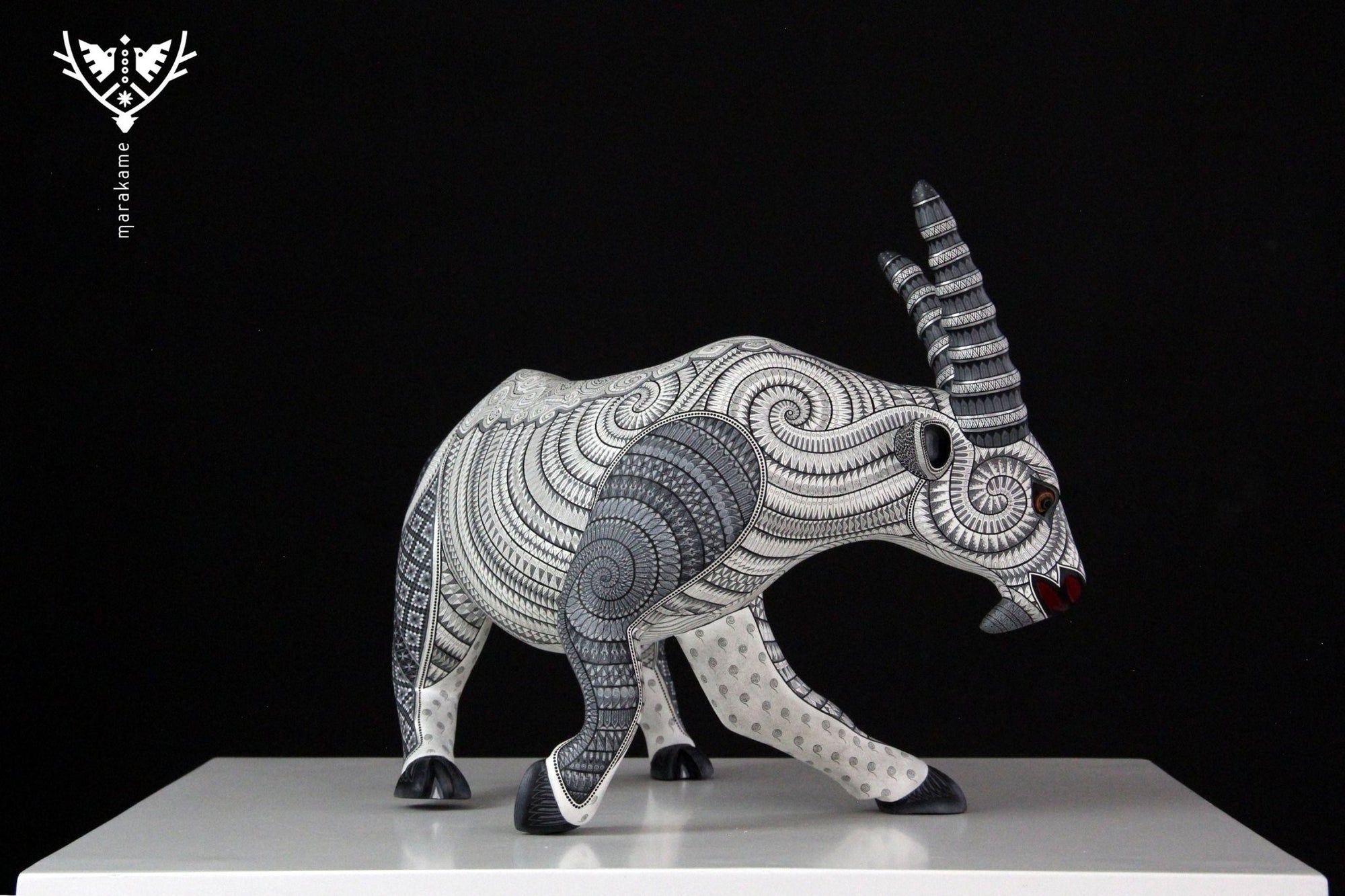 Alebrije - Eland - Huichol-Kunst - Marakame