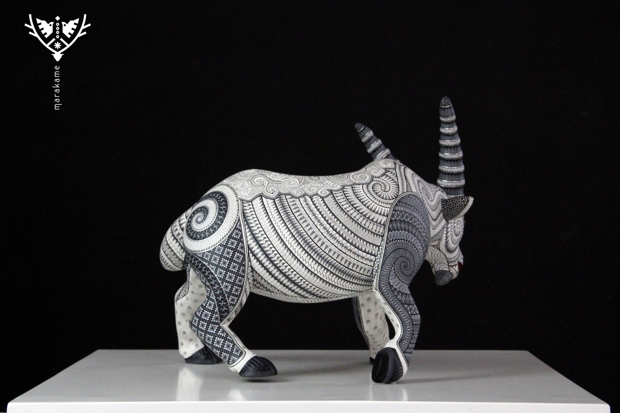 Alebrije - Eland - Huichol-Kunst - Marakame