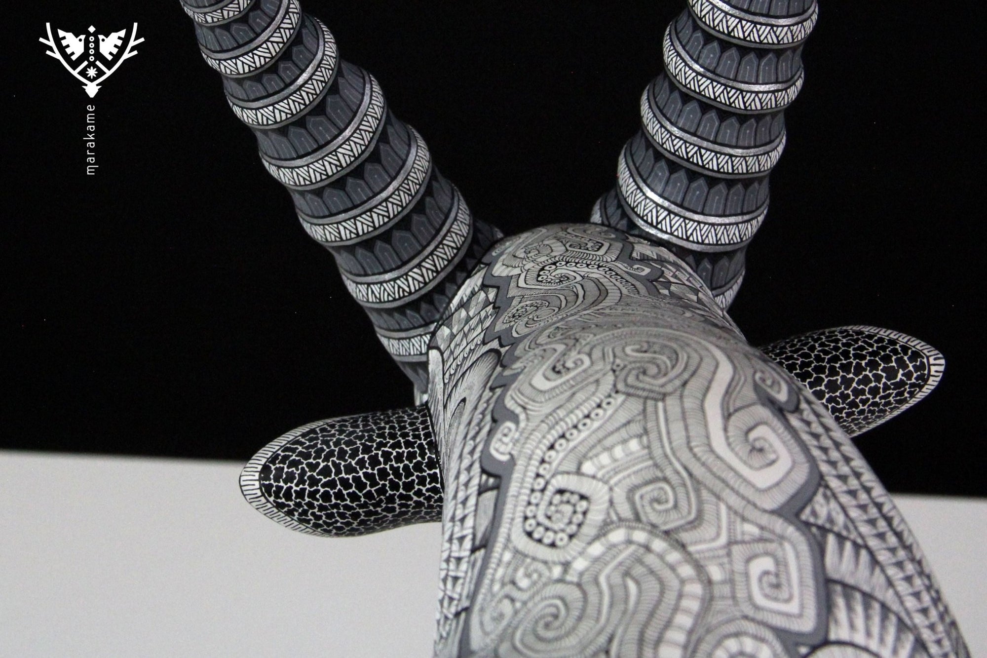 Alebrije - Eland - Huichol-Kunst - Marakame