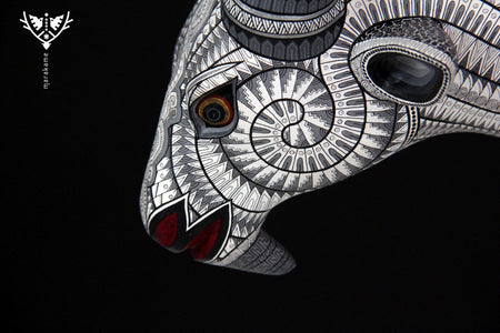 Alebrije - Eland - Huichol-Kunst - Marakame