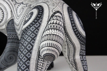 Alebrije - Eland - Huichol-Kunst - Marakame