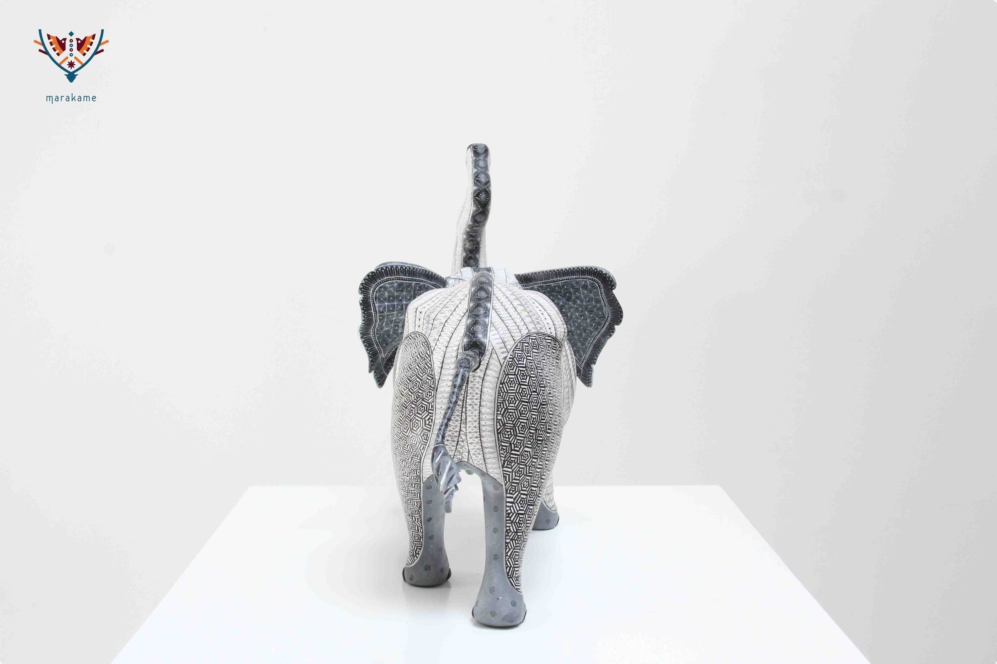 Alebrije - Éléphant Huaniisi - Art Huichol - Marakame