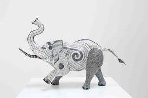 Alebrije - Huaniisi Elephant - Huichol Art - Marakame