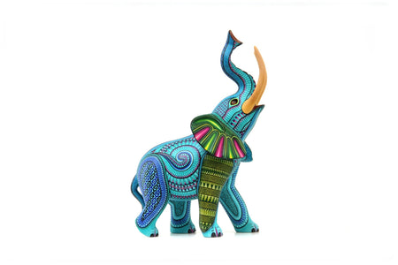 Alebrije - Elefante II - Arte Huichol - Marakame