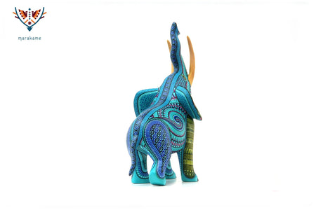 Alebrije – Elefant II – Huichol-Kunst – Marakame