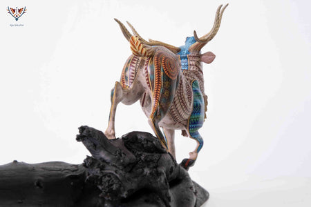 Alebrije - Elk - Arte Huichol - Marakame