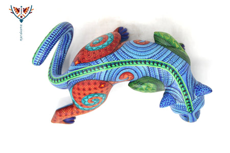 Alebrije - Hunting Jaguar - Huichol Art - Marakame