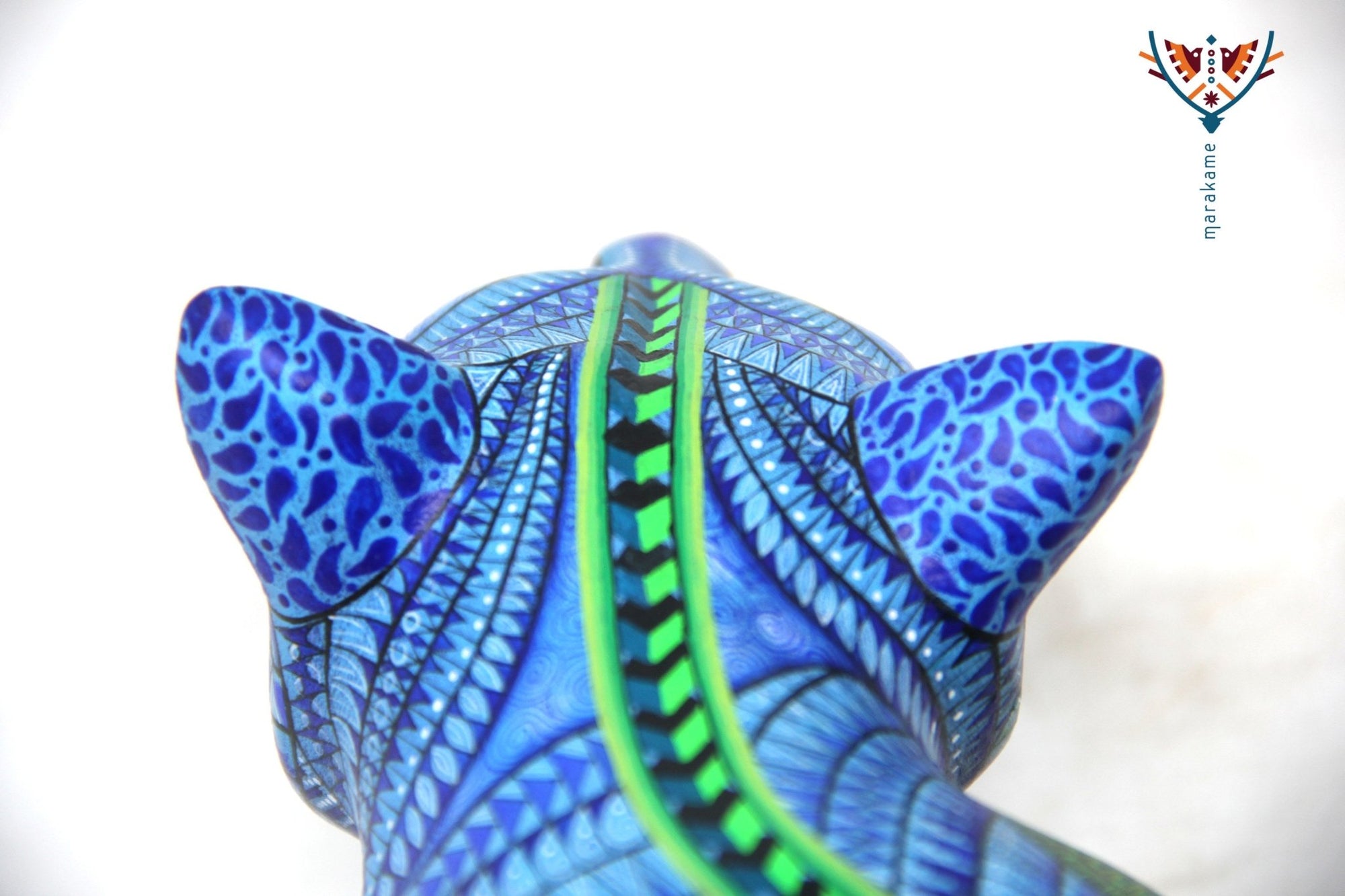 Alebrije - Hunting Jaguar - Huichol Art - Marakame
