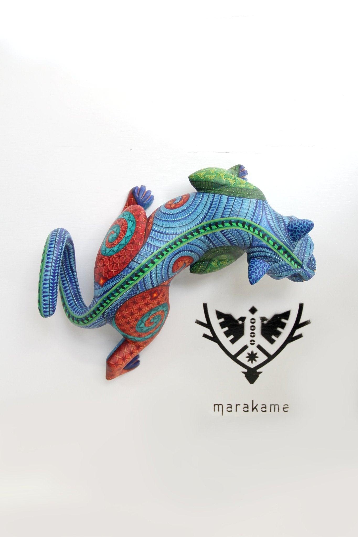 Alebrije - Hunting Jaguar - Huichol Art - Marakame